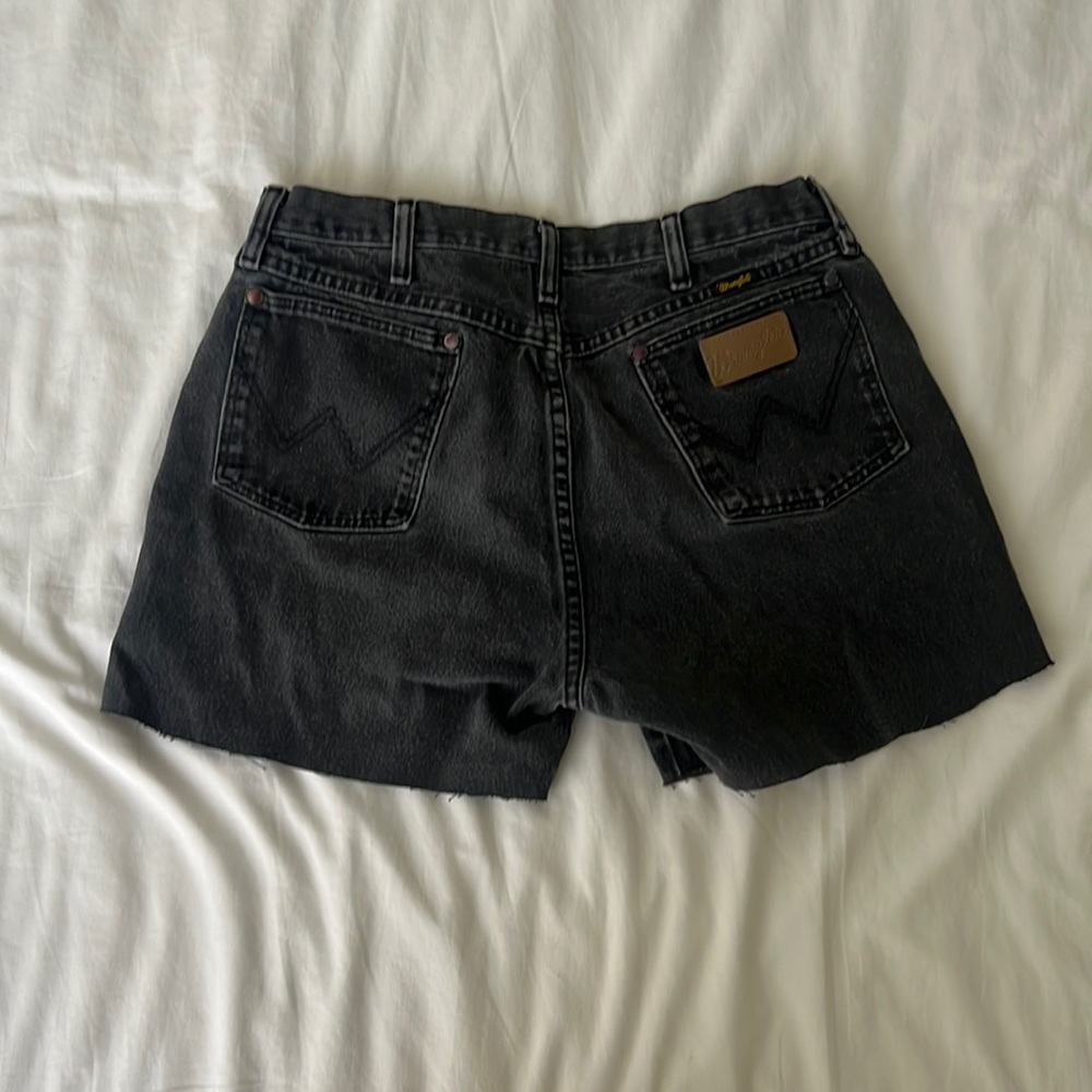 Black wrangler shorts
